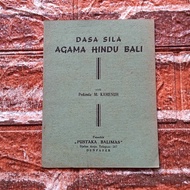 BUKU DASA SILA AGAMA HINDU BALI