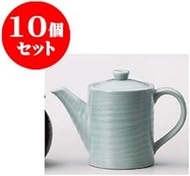 kbu3-618-25-713-10set 10-piece set Pot Accessories Blue Rokuhei Juiji (Large) [11 x 14.5 cm / 1000] 