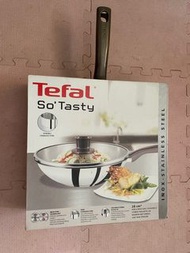 Tefal 法國特福 INOX-STAINLESS STEEL 不銹鋼 炒鍋 28 cm