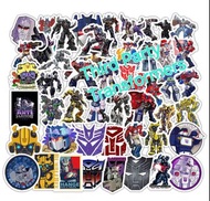 全新品 50張 變形機械人 汽車金剛 標誌 擎天柱 柯柏文 大黃蜂  車貼 電動車 頭盔 手機貼紙  Stickers Cell Phone Mobile Motorcycle Luggage Lap