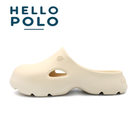 Hello Polo รองเท้าแตะ รองเท้าหัวโต รองเท้าแตะผู้หญิง พื้นนุ่มมาก กันลื่น เบา รองเท้าแตะลําลอง แฟชั่นฤดูร้อน ในร่มและกลางแจ้ง HP8006W