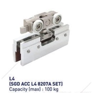 REL SLIDING PINTU KACA DEKKSON SGD L4 8111A SLIDING GLASS DOOR TRACK - KASIHMURAH 1
