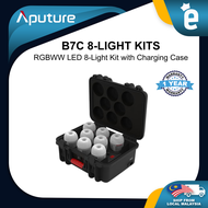 APUTURE B7C 8-LIGHT KITS RGBWW LED 8-Light Kit with Charging Case