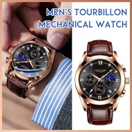 Men's automatic mechanical Seiko Tourbillon watch orient man Leather watches EXTRAORDINARY DESIGN LUXURY WATCH Super popular fashion watch