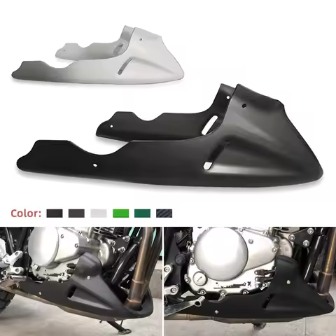 Motorcycle Modification Parts Lower Belly Pan Engine Guard Spoiler Fairing Cover Bellypan Fit For Ka