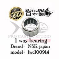 One way bearing for SHIMANO DAIWA 1 Way bearing 1wc100914 NSK TATULA ZILLION STEEZ
