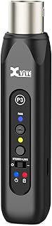 Xvive P3 Wireless XLR Bluetooth Receiver, Bluetooth Adapter for Speakers, Audio Mixer, PA Systems, D