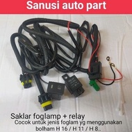 Fog lamp switch Relay fog lamp H 11 H 8 H 16