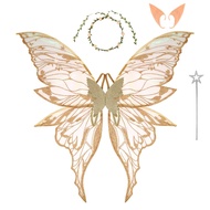 BUNNY Creative Fairy Butterfly Wings Lightweight Fluttering Wings Elf Wings Costume Fantasy Sparklin