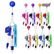 ROWAN1 Nurse Badge Set, Retractable Lanyard Nurse Pen Pack, Gift Portable Keychain Nurse Badge Clip