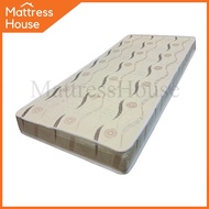 【Single Size】Seahorse 4" High Resilience Quality Foam Firm Mattress