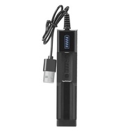 POPULER Charger Baterai USB 18650 / Cas Baterai 1 Slot / Cas Baterai