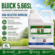 BUICK 5.66SL- 4L -(Glufosinate-ammonium 5.66 ) /Sama Kenpat / Amas 5.66 / CH Glufosinate 5.66 /Racun