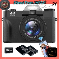 Moledro Digital Camera that Sends to Smartphone, 4K Camera with WIFI Transfer Function, 48 Million P
