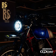 RS Original Wuyang Honda CGX150 Headlight Assembly Motorcycle Modified Highlight LED Lens Light Ambi