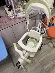 兒童三輪車 腳踏車 附帶遮陽篷