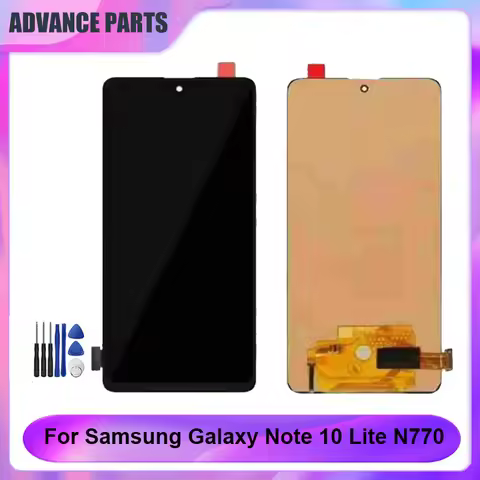 For Samsung Galaxy Note 10 Lite N770 N770F LCD Display Touch Screen Digitizer For Samsung Note 10 Li