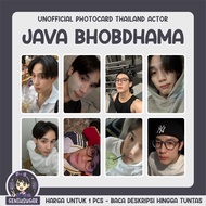 [THAILAND ACTOR] JAVA BHODHAMA UNOFFICIAL PHOTOCARD
