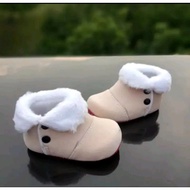 Admire.kids - unisex Baby Boots Suede Velvet Fur Prewalker