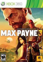 【電玩販賣機】全新未拆 XBOX 360 江湖本色3 馬克思潘恩 Max Payne 3 -英文版-