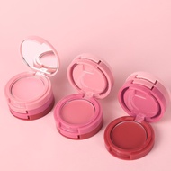 Handaiyan Tricolor Powder Blusher Plate Eye Shadow Mud Cream Blusher Powder 3g Lip H6e3