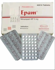 Epam 5 mg {060-109} VITAMIN 1 PAPAN 40 TABLETS Epam 5 mg.