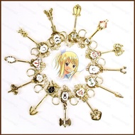 HT2 FAIRY TAIL Keychain Anime Zodiac Spirit Keyring Aquarius Capricorn Virgo Loke Cosplay Key Chain 