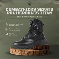 Combatkicks PDL Shoes TNI Polri Hercules Titan Cowhide Swivel Strap Boa System High-Cut 24.5 cm Comf