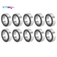 10Pcs 17287- 17287RS Ball Bearing 17X28X7mm Bike Wheels Bottom Bracket Repair Bearing