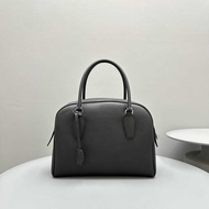 Cowhide Bowling Briefcase 25row * India12.0 Series Boston Handbag