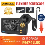 【Local Stock】AUTOOL SVB403 Endoscope Camera HD Display IP67 Waterproof 210° Articulating Borescope C