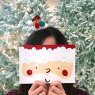 (手工製, 聖誕髮飾) 聖誕小帽, 髮夾頭飾飾物