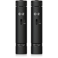 BEHRINGER C-2 DARK EDITION Stereo Matched Pair Condenser Microphone Black Model with Case Japan Orig