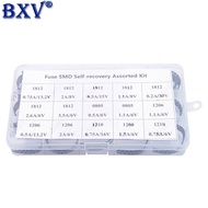 300PCS SMD Resettable Fuse Kit - 15 Values PPTC PolySwitch (0805, 1206, 1210, 1812) for Circuit Over