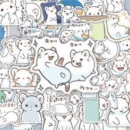 HP 100PCS Cute Ermine Stickers Aesthetic Stickers Waterproof Stickers Adhesive Stickers Waterproof s