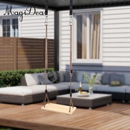 MagiDeal Wooden Swing Seat, Indoor Room Swing Hanging Wooden Swing equipment Swing, for