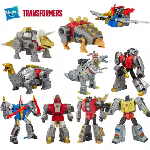 JIn Stock Transformed Toys G1 SS86 Dinobots Set Grimlock Snarl Swoop Sludge Figura De Acción Juguete