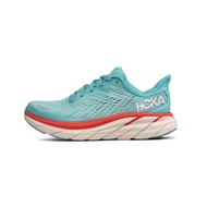 ของแท้อย่างเป็นทางการ HOKA ONE ONE CLIFTON 8 Mens and Womens Sports Shoes 1119394 - AEBL / BFPA / CS