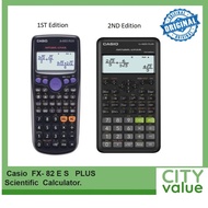 Casio fx-82ES PLUS Scientific Calculator. 252 Functions. Full Dot Display. Local SG Stock.