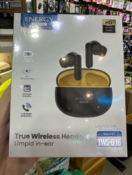 หูฟังบลูทูธ Earphones อินเอีย Energy Tws-016 Bluetooth หูฟังไร้สาย ver 5.3 เสียงดี Wireless headset 