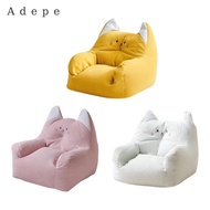 [Adepe] Kids Bean Bag Chair Lounge Couch Cute Decoration Creative Ergonomic Stuffed Couch for Living