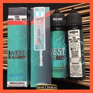 West Cigared Ice Menthol 60ml - Liquid Vape Freebase .FAQ - 12mg Murah