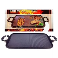 Multi Grill Pan TEBAL (Panggangan BBQ 2 in 1) Terlaris
