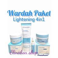 Promo Wardah paket lightening 4 in 1 erkualitas