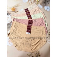 5 high-waisted 6006 cotton women's underwear made in Vietnam, bikini underwear, cotton pants 55kg-68
