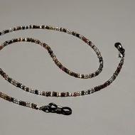[全新] Y2K / Y3K / Brown+Red+Yellow+Gold+Copper+Gunmetal+Clear / Beading / Chu Chu / Eyewear / Eyeglas