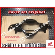 Cover Set Honda Ex5 Dream 110 Fi [ BLACK ] 100% HONDA Original