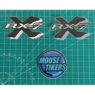 Ar*i RX7-X Helmet Accessories Sticker