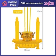 Hiolo Dupa Lampu Listrik LED Lampu Dupa Hiolo Set Listrik Pembakar Dupa Elektronik