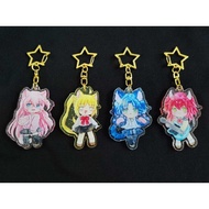 Bocchi The Rock Kessoku Band Anime Fanart Keychain